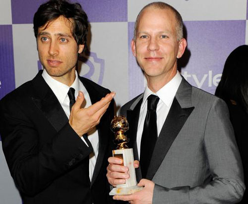 Brad Falchuk at Golden Globes 2010