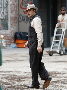 Ben Affleck on the set of Live by Night (FameFlyNet)