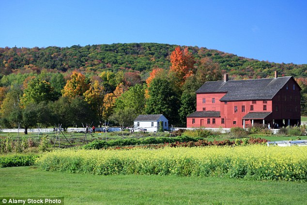 At the fascinating Hancock Shaker Village, everything must be useful, so veg patches, medicinal herbs and a flax-filled textile plot ruled the land