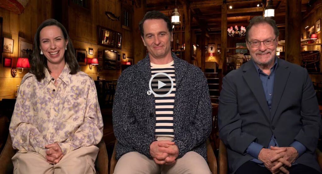 Ahead of "Widow's Bay" premiering on Apple TV, Matthew Rhys and the cast talk about their experience filming in Massachusetts. (Matt Juul/Globe Staff)